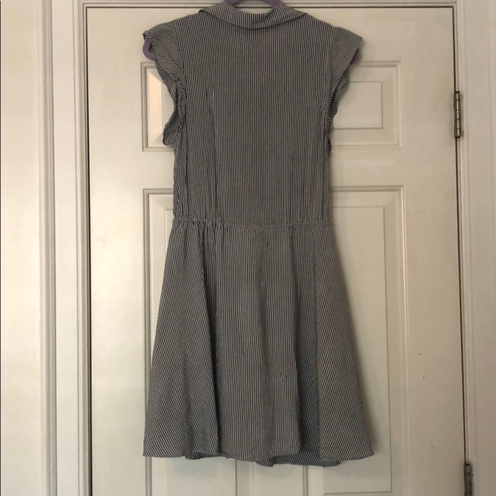 BCBGeneration Ruffle Shirt Dress - Picture 6 of 6